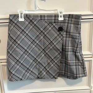 Garage Plaid Skirt